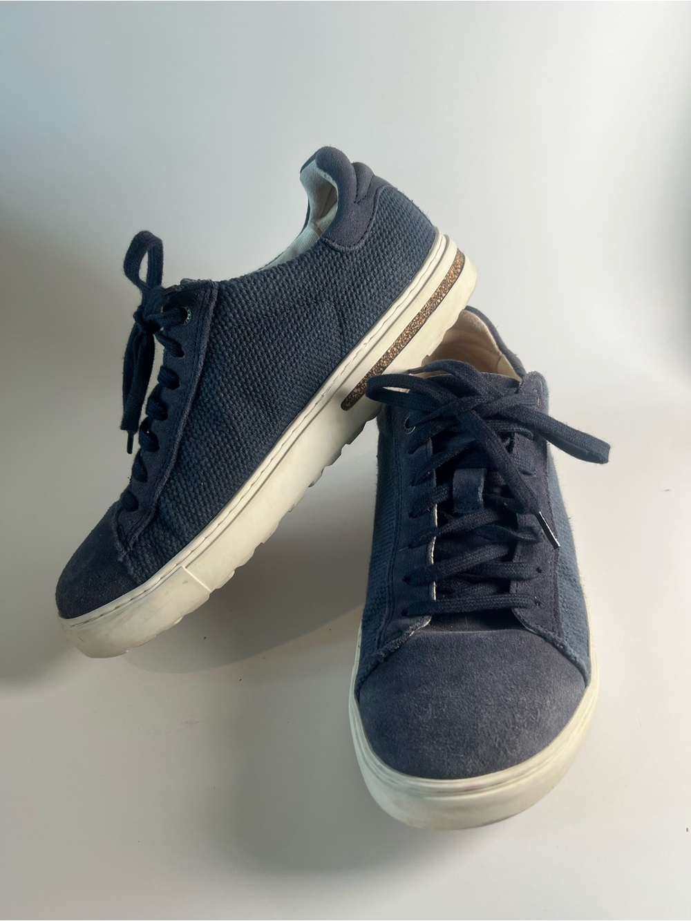Birkenstock Bend Low Canvas Suede Midnight Blue 39 Unisex Sneakers